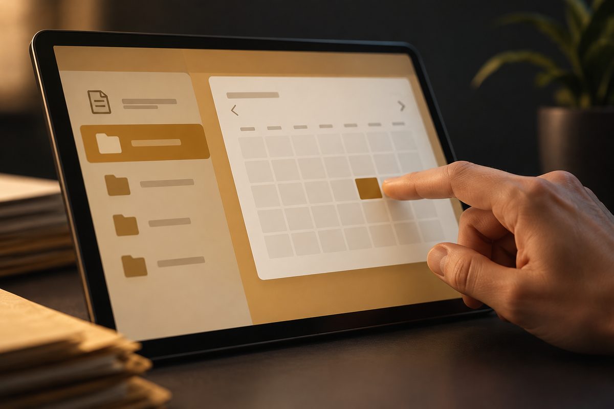 Peildatumselectie in een illustratief dossiermodel